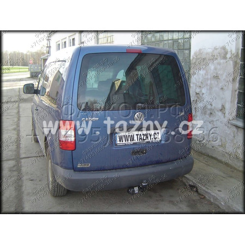V-028 STEINHOF Фаркоп на Volkswagen Caddy, в т.ч. Maxi, в т.ч. Alltrack 2004-2021 без подрезки бампера. Тип шара: A. Нагрузки: 1650/80 кг, масса фаркопа 17,5 кг (без электрики в комплекте)